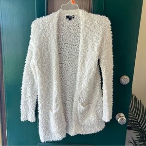 a.n.a Textured Knit Sweater - White